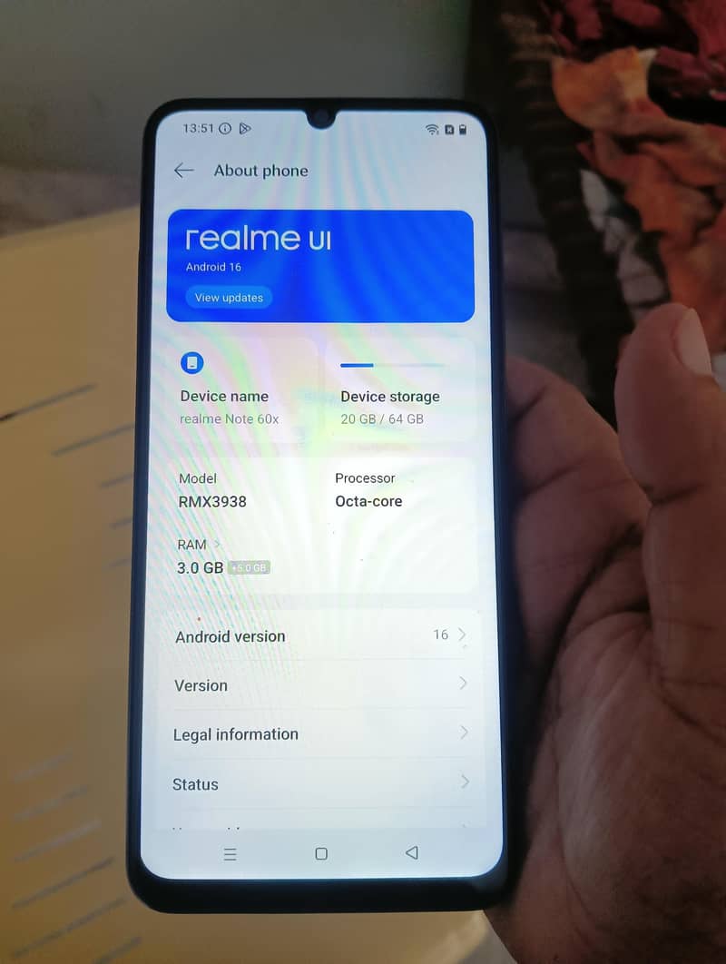 Realme Note 60x 0