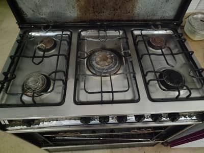 Cooking range stove gas oven