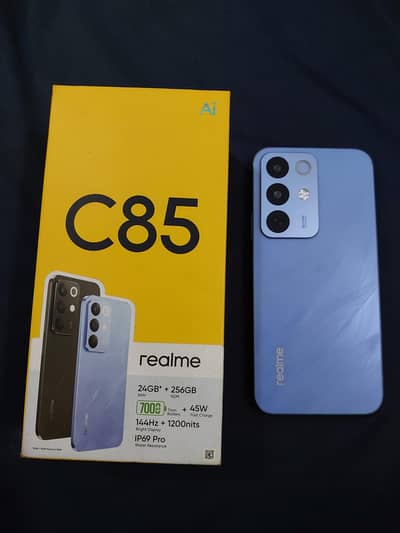 real me C85 8+16=24 256gb