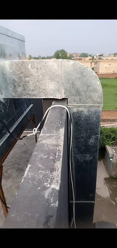 AC ducting and blower
