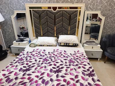 Furniture (Bed, Side Tables, Dressing Table, chairs)