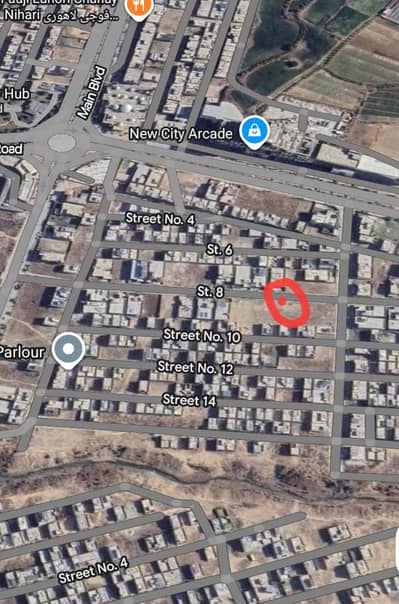 L Block, ( Kanal Residential Plot ), Street-8, Newcity Phase-2