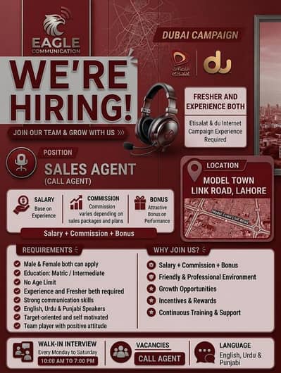Call center Job