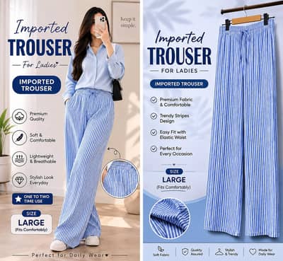 Imported trouser for womens