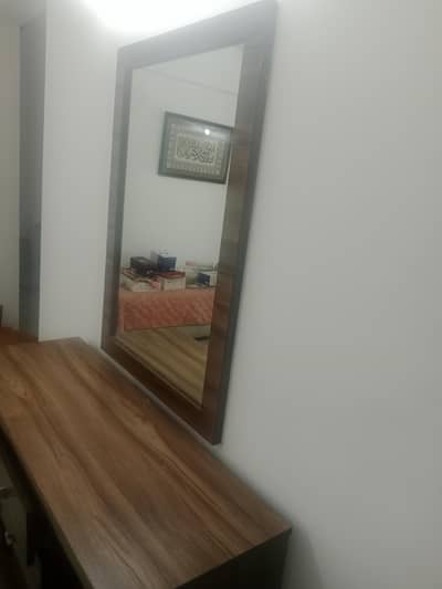Interwood dresser with mirror or use as console