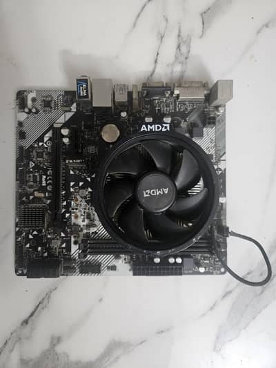 AMD Ryzen 5 3600 + ASRock a320m  Motherboard + Stock  Cooler Combo