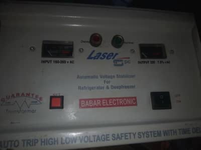 Laser SPC Automatic Voltage Stabilizer for Refrigerator / Deep Freezer