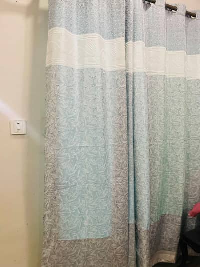 curtains doubled lined