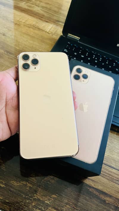 iPhone 11 Pro Max 256GB Gold | PTA Approved | LLA | 10/10 | 1 owner