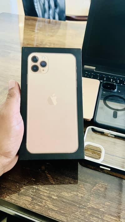 iPhone 11 Pro Max 256GB Gold | PTA Approved | LLA | 10/10 | 1 owner