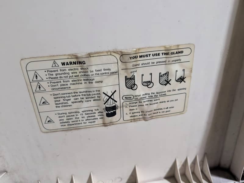 Semi Automatic Top Load Washing Machine 2