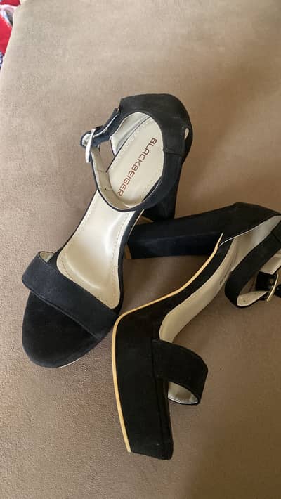 Brand new Blackbeiger heels for sale.