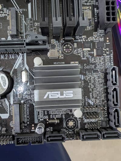 i5 7Gen Processor B250 M Motherboard ,4 Ram Slot DDR4, 2 NVMe Slot