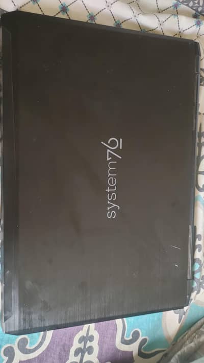 System76 Gaming Laptop i7 7820HK 16/256/1070 8GB 1080P 60Hz