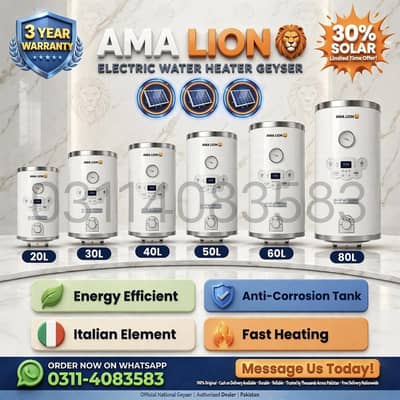 NATIONAL ELECTRIC WATER HEATER GAYSER FACTORY PRICE GAYSER 03114083583