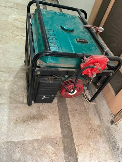 generator jasco 5 kva petrol and gas perfect condition