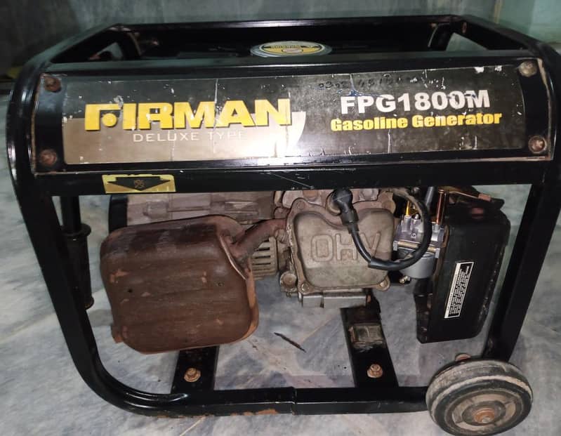 Firman 1.5kv generator 4