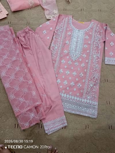 used and new dress