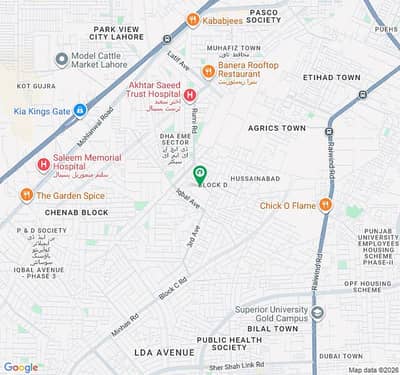 10 Marla Plot near all facilities is available for sale in D Block EME