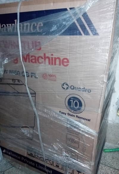 washing or dryer box packing ful size