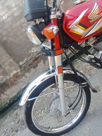 Honda cg 125 for sale WhatsApp 03157729251