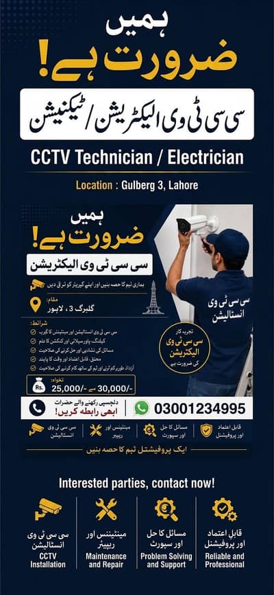 Need cctv camera