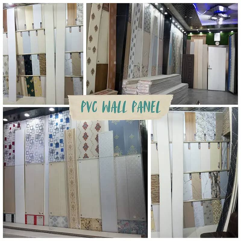 PVC wallpanel- Wpc wallpanel-Fluted wall panel-Solid panel-Media wall 11