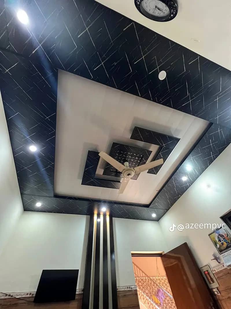 PVC wallpanel- Wpc wallpanel-Fluted wall panel-Solid panel-Media wall 17