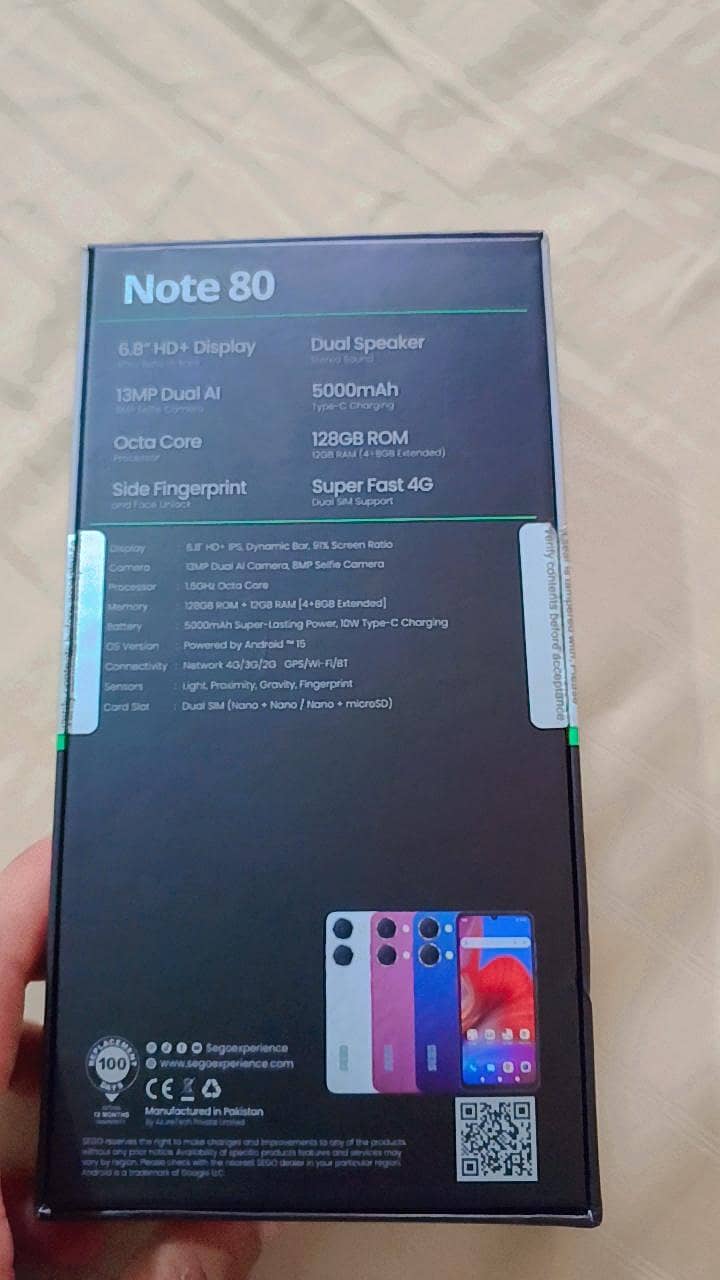 SEGO Note 80 pro 1