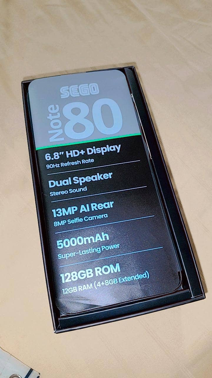 SEGO Note 80 pro 4