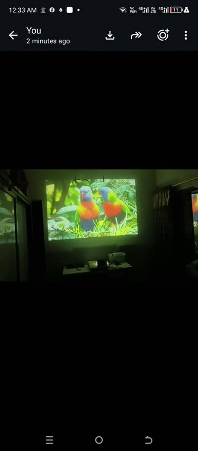 Projector Japan import slightly used like new.
