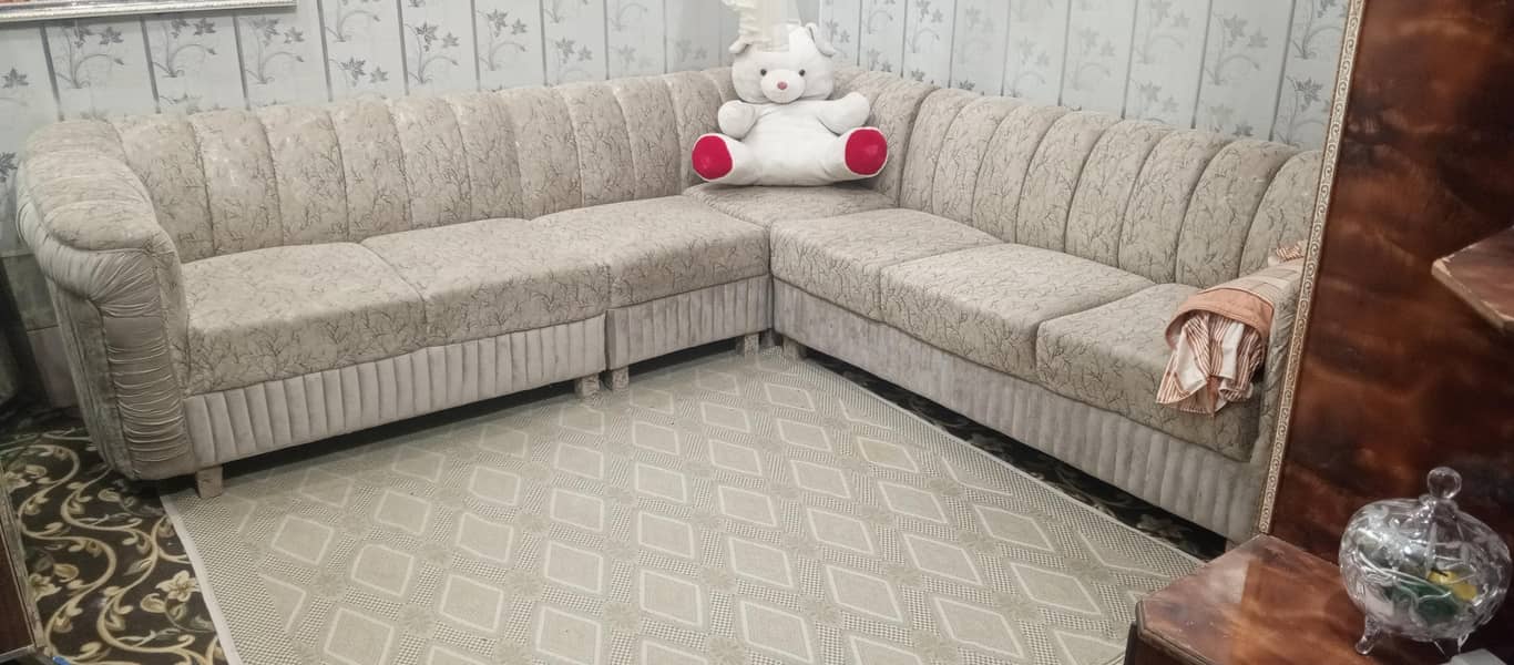 Beautiful L-Shape Sofa Set 2
