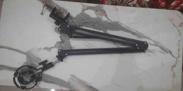Boom Arm Microphone Stand with Shouk Mount