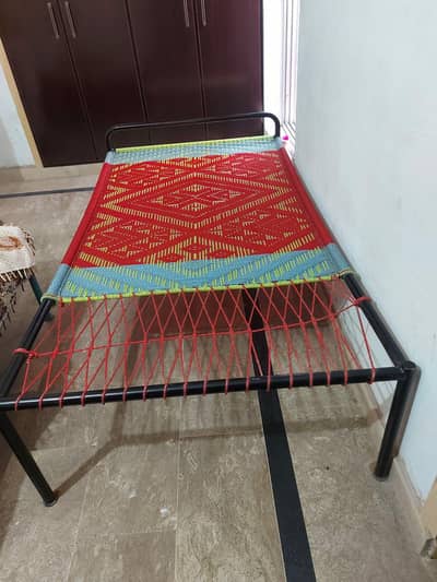 2 charpai made with gas pipe ( iil-api ) pipe