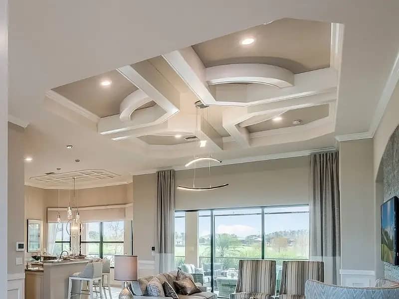 PVC wallpanel- Wpc wallpanel-Fluted wall panel-Solid panel-Media wall 17