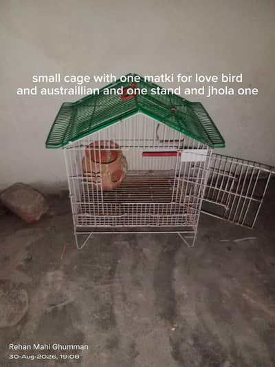 parrot cages 3 size small medium large
