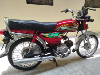 Honda CD 70cc  2022 model total genuine