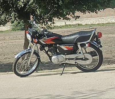 Honda CG 125 2021 Model CPLC Clear 1 - hand used urgent sell