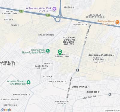 This Is Your Chance To Buy Commercial Plot In Karachi Main 200 Ft Road