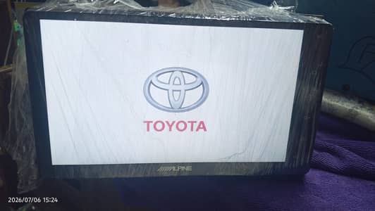 Toyota original lcd Corolla 10by 11 condition total original seal pack