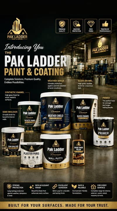 Pak Ladder paint and coating
