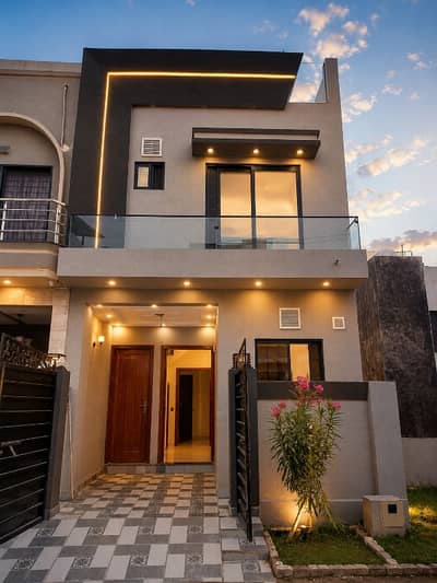 3 Marla Brand New Luxury House For Sale In Ali Block Al Kabir Town Phase 2 Near Ring Road