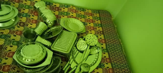 stain less steel dinner