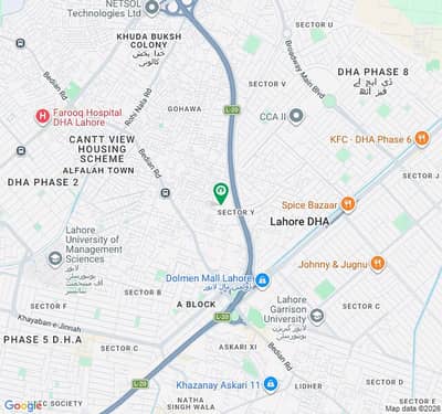 Residential Plot No-703 8-Marla For Sale In Dha Lahore Phase-8 Block-Y