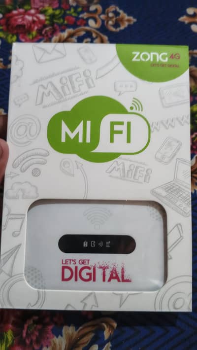Zong 4G MiFi Router - 3000mAh Battery (20 Days Used)