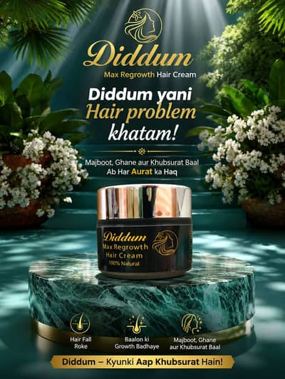 Re-Growth Hair Cream / Hair Care / Hair Growth Cream / Scalp Care /