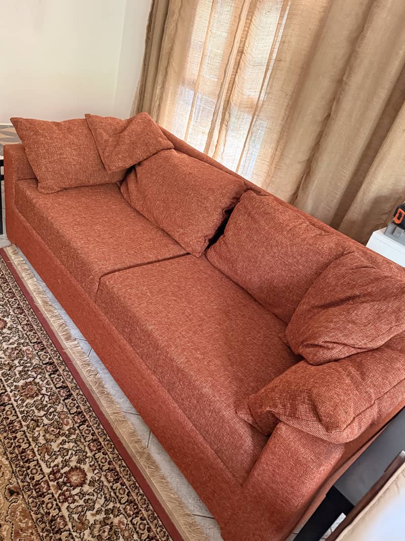 Rustic 6 seater sofa set 0