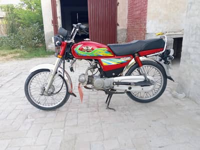 Road Prince Passion Plus 70cc  2021 Model – Location Layyah City
