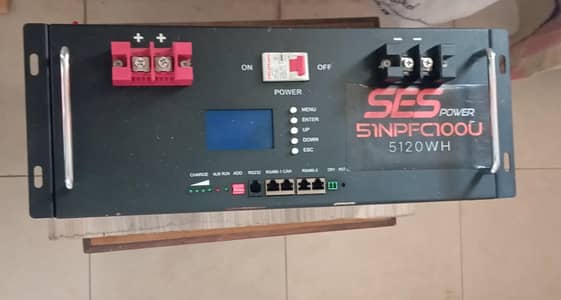 Used Narada SES battery.