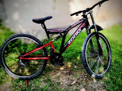 Zoom Sport Mountain cycle- Dual Suspension - 26 Inch